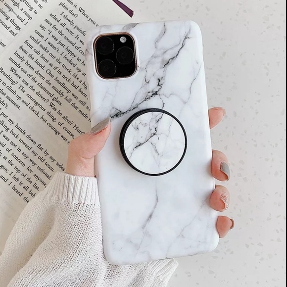 Accessories - iPhone 11 Pro Max Marble Case with holder